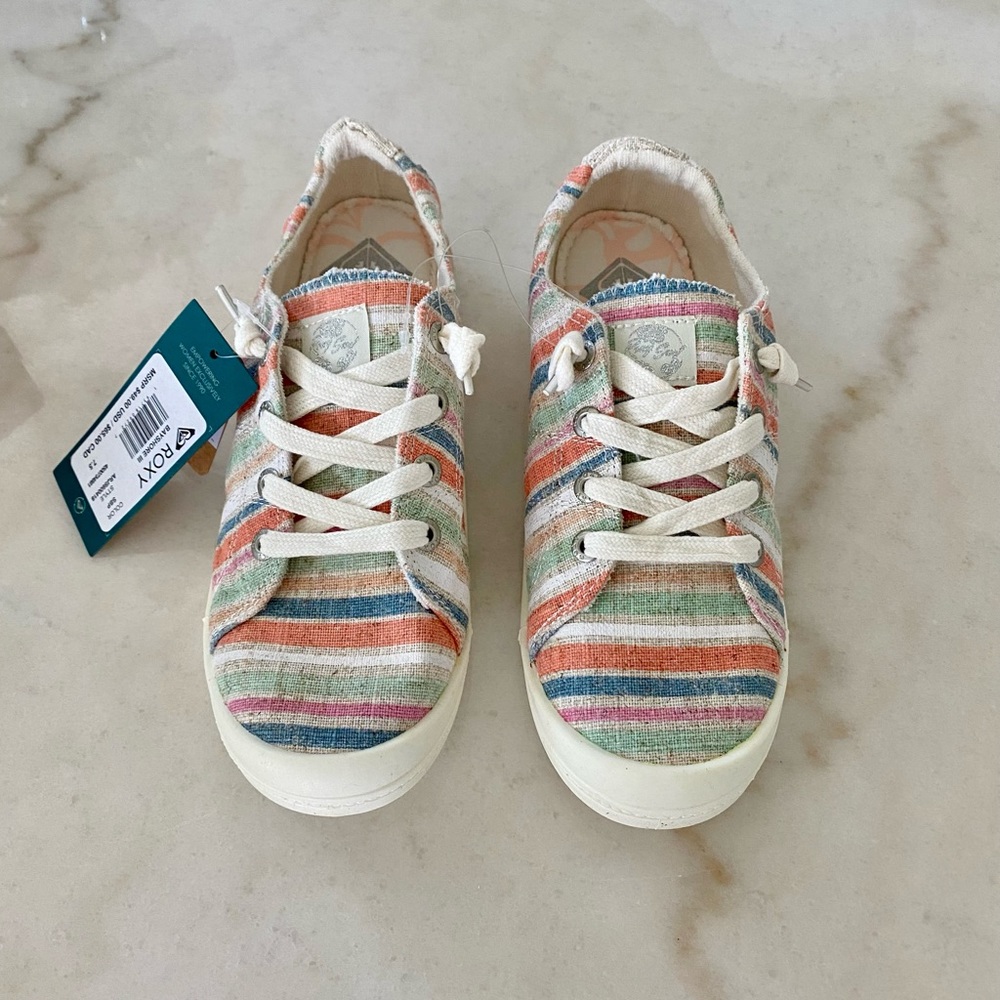 NWT Roxy Bayshore III Sneakers Tennis Shoes size 7.5